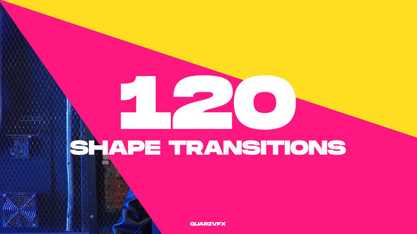 VideoHive 120 Shape Transitions 38001811