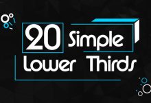 VideoHive 20 Simple Lower Thirds 19152892