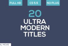 VideoHive 20 Ultra Modern Titles 19232541