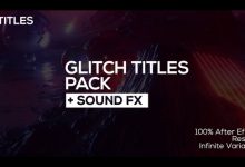 VideoHive 30 Glitch Titles + Sound FX for Premiere Pro 24916988