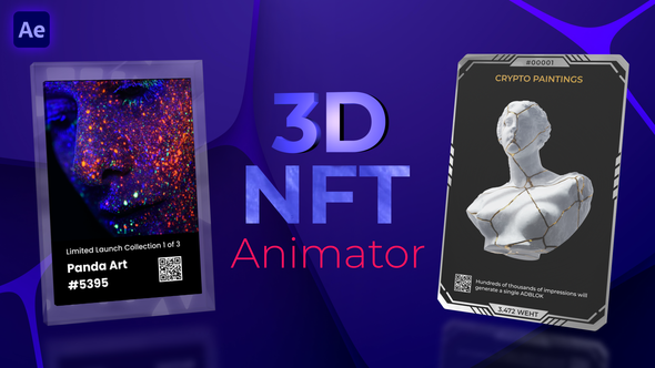 VideoHive 3D NFT Animator 36351086