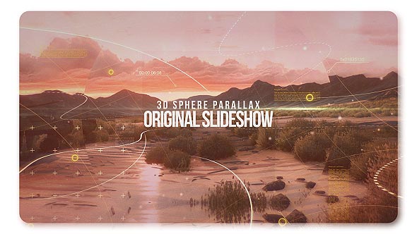 VideoHive 3D Sphere Original Parallax Slideshow 19711515