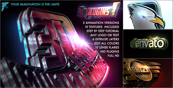 VideoHive 3D logo - Multi Extrude 15457521