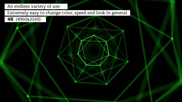 VideoHive 4K Plexus Backgrounds Project Technology 11370056