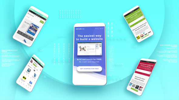 VideoHive 4K Ui Ux App – Mobile Presentation 24651236