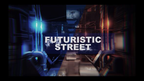 VideoHive 4k Futuristic thechnology street opener 26876186