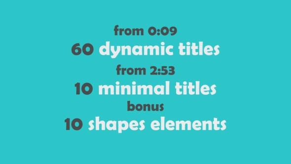 VideoHive 70 Text Animations Pack 10443170