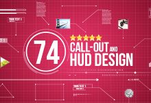 VideoHive 74 Call-Out and Hud Design Pack 12926995