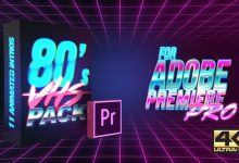 VideoHive 80's VHS Intro Pack | MOGRT for Premiere Pro 21825551