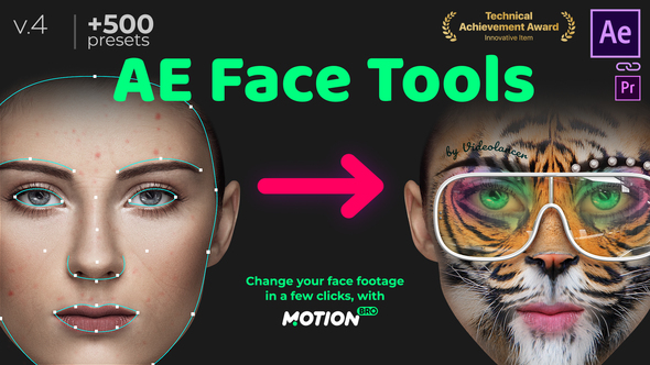 VideoHive AE Face Tools 24958166