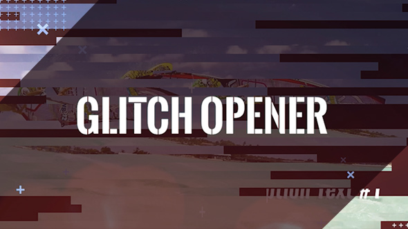 VideoHive Action Glitch Opener 21508861