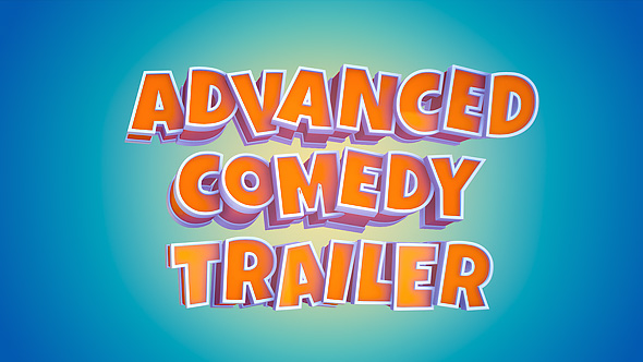 VideoHive Advanced Comedy Trailer | 3D Titles 21050740