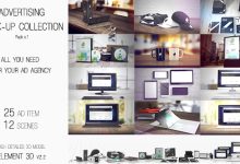 VideoHive Advertising Mock Up Collection Commercials 19456234