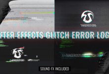 VideoHive After Effects Glitch Error Logo Abstract 28285086