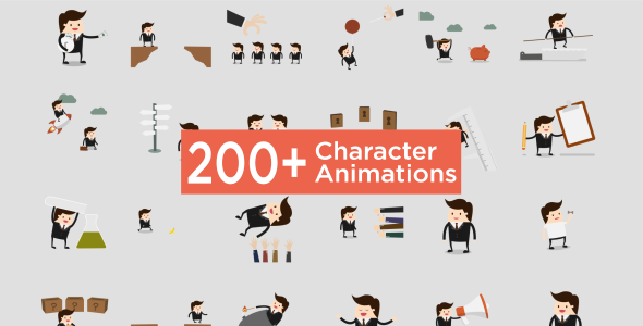 VideoHive Animated Character Pack 19319782