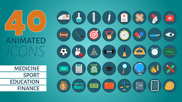 VideoHive Animated Icons 14824976