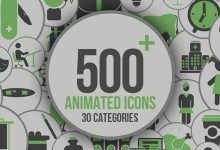 VideoHive Animated Icons 500+ 21005179