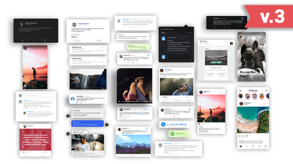 VideoHive Animated Social Media Posts 24567057