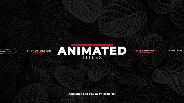 VideoHive Animated Titles Pack 22353258