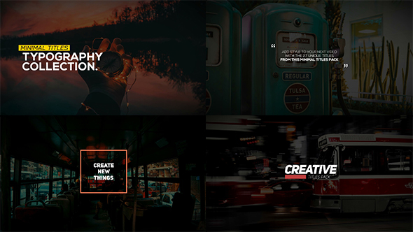 VideoHive Animated Typography Pack 19574198