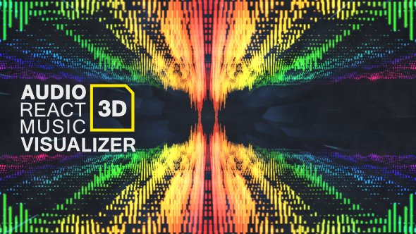VideoHive Audio React Music Visualizer 3D 16887647
