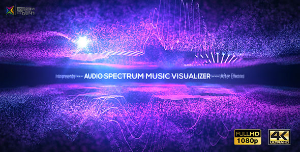 VideoHive Audio Spectrum Music Visualizer 18738902