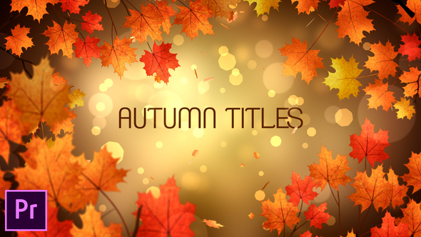 VideoHive Autumn Titles – Premiere Pro 24823989