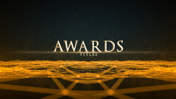 VideoHive Awards Plexus Titles Miscellaneous 24133631
