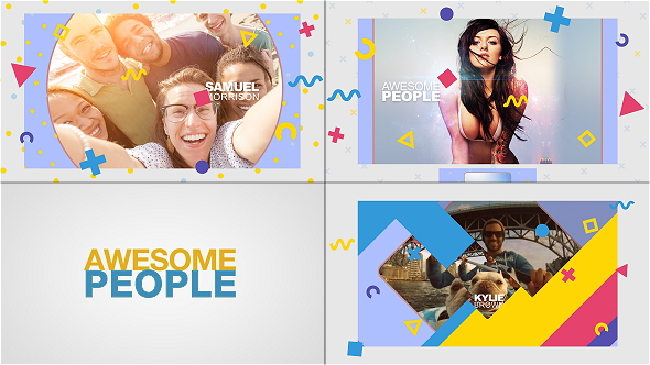 VideoHive Awesome People Slideshow 17203305