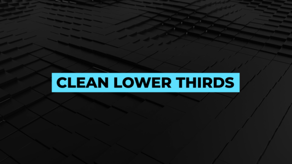 VideoHive Big Corporate Lower Thirds 24921550