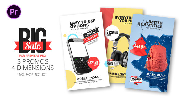 VideoHive Big Sales | Essential Graphics | Mogrt 23192912