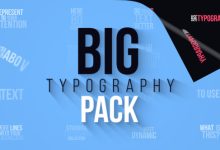 VideoHive Big Typography Pack 21348986