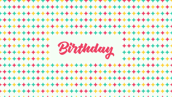 VideoHive Birthday Backgrounds 37296890
