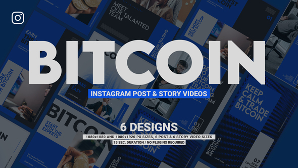 VideoHive Bitcoin Promotion Instagram 38029503