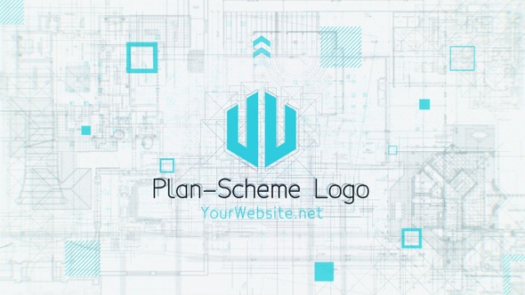 VideoHive Blueprint Scheme Logo 27692280