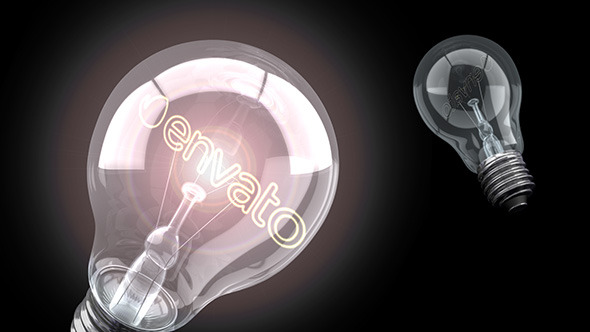 VideoHive Bright Idea Light Bulb Logo 7401643