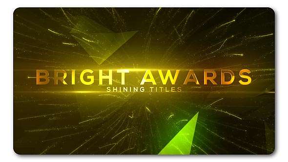 VideoHive Bright and Shine Awards Titles 19653172