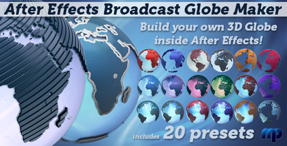 VideoHive Broadcast Globe Maker 1856391