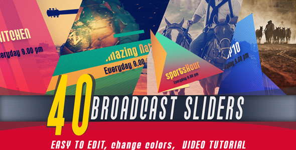VideoHive Broadcast Slider 7182095