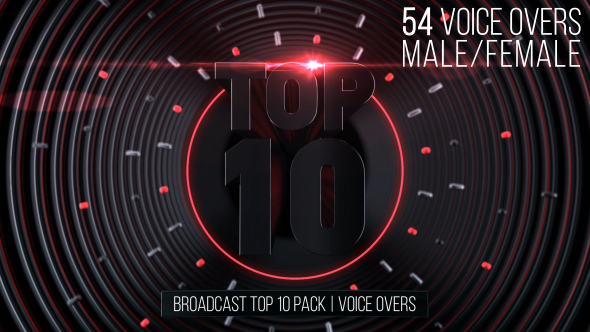 VideoHive Broadcast Top 10 Pack | Voice Overs 19222867