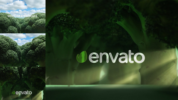 VideoHive Broccoli Logo Opener | Nature, Ecology, Vegetarianism 25039371