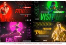 VideoHive Burn Your Energy Fitness Project 37063642