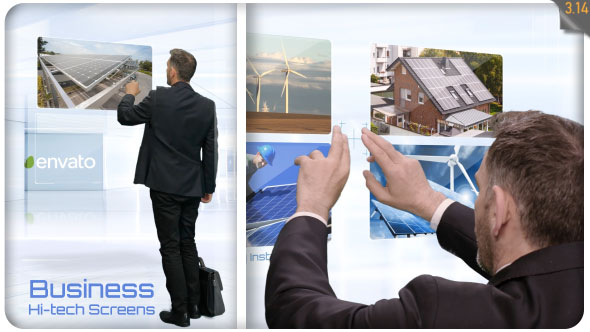 VideoHive Business Hi-Tech Screens 20020469