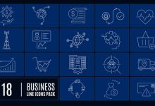 VideoHive Business Line Icons 26180849