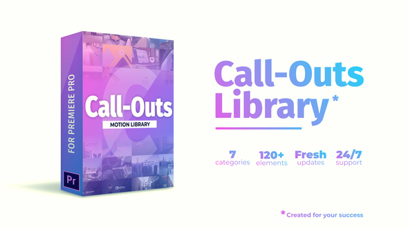 Call Outs Library | MOGRT for Premiere – Videohive Download 22833512