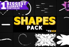 VideoHive Cartoon Shapes Pack | Premiere Pro MOGRT 24439360