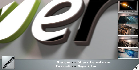 VideoHive Change the World Logo 527685