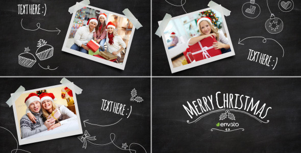 VideoHive Christmas Blackboard 6189750