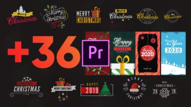 VideoHive Christmas Elements Pack-MOGRT 25296111