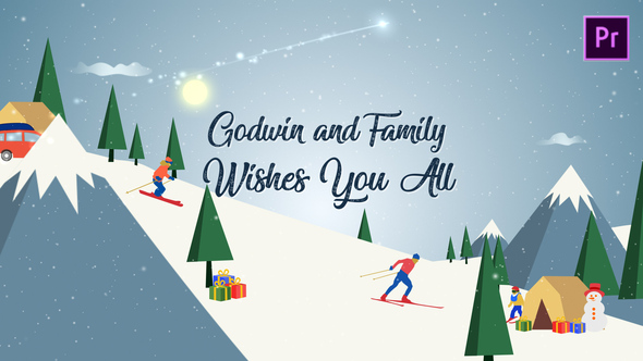 VideoHive Christmas On Hills 24773005